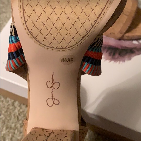 Brand NWT! Jessica Simpson Cork Platforms - Picture 4 of 4